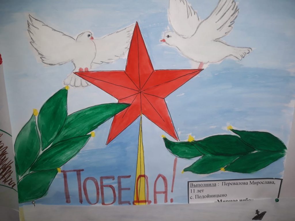 Конкурс рисунка «Эхо войны и память сердца», посвященный Дню Победы